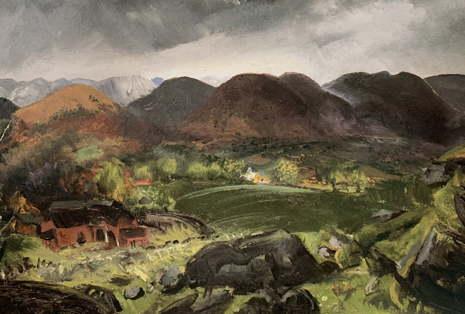 Bleak Hills by George Bellows
