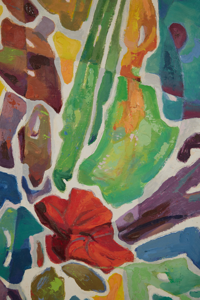 Abstract Floral by August Frederick Biehle