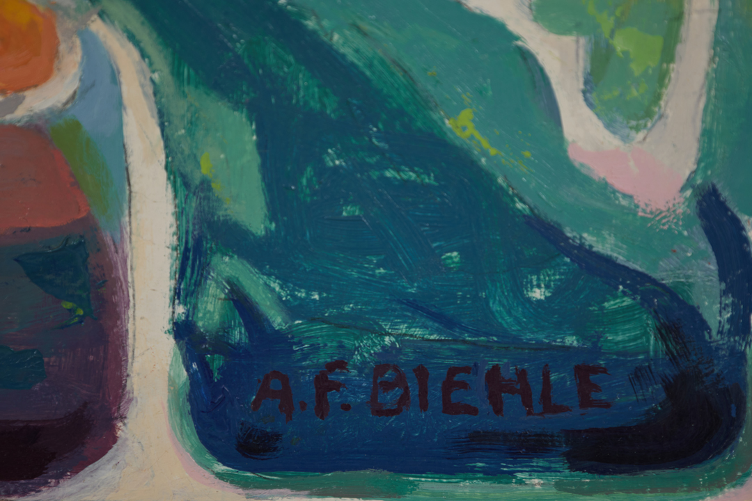 Abstract Floral by August Frederick Biehle