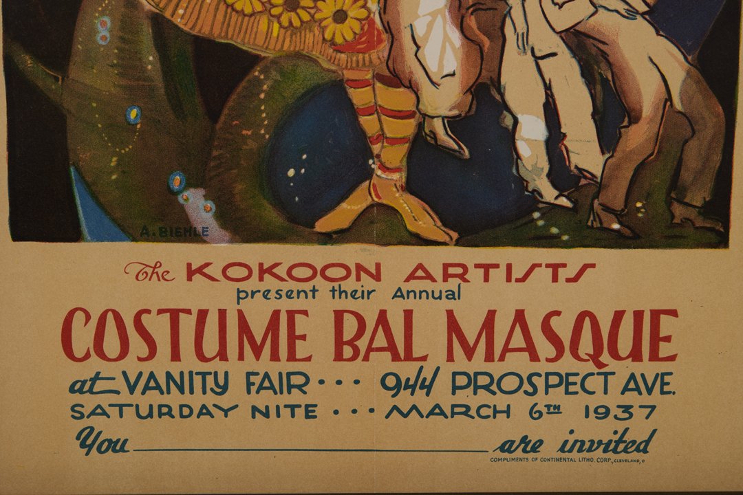 Kokoon Artists Costome Bal Masque by August Biehle