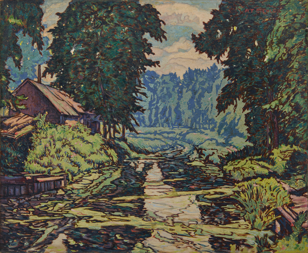 Mill on the Canal, Zoar, Ohio by August Frederick Biehle
