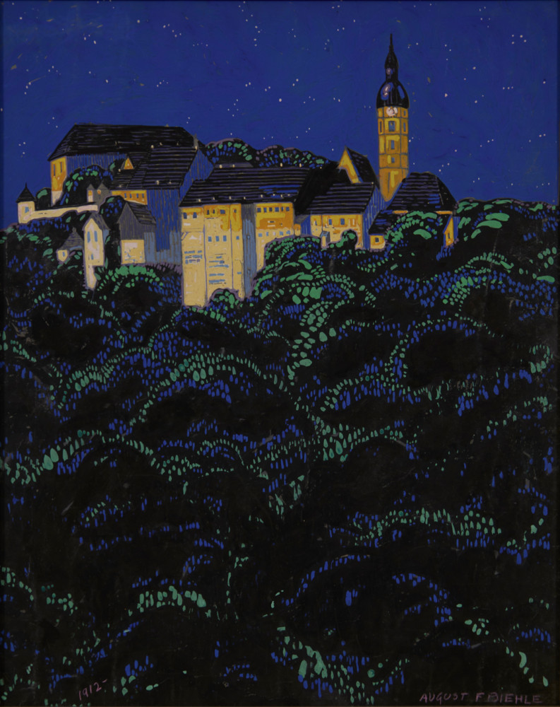 Castle in Germany by August Frederick Biehle
