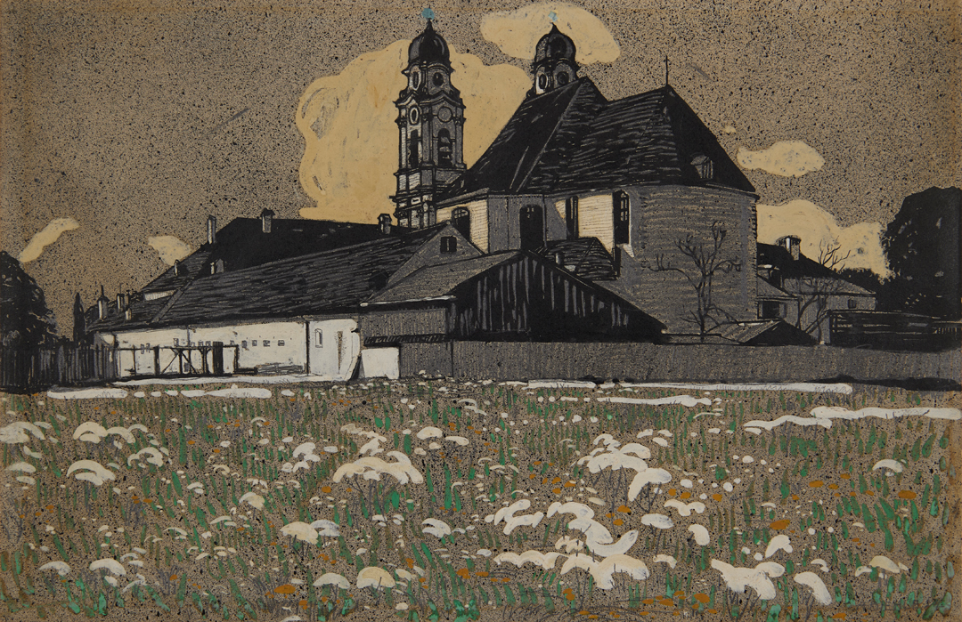 Town Chapel near Munich, Germany by August Frederick Biehle