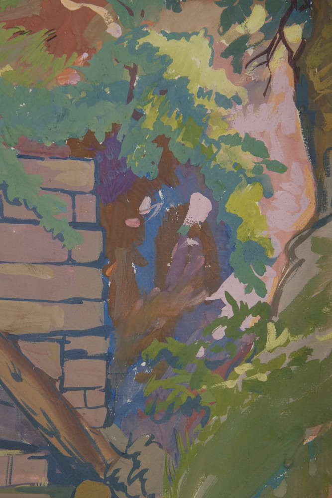 Creek by the Lime Kiln by August Frederick Biehle