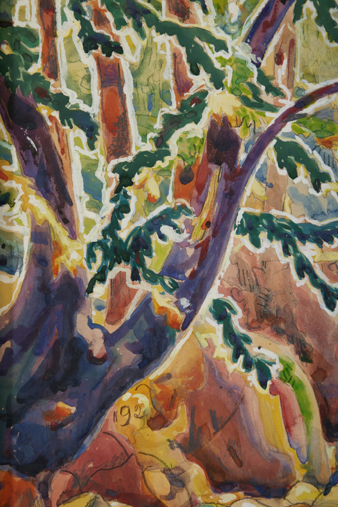 Creek in the Forest by August Frederick Biehle