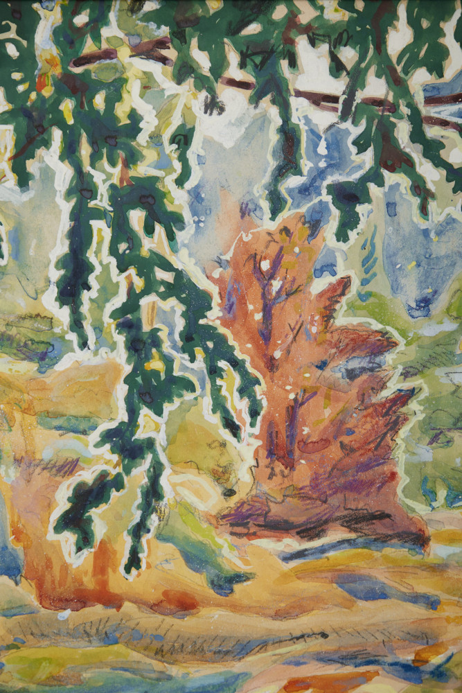 Creek in the Forest by August Frederick Biehle