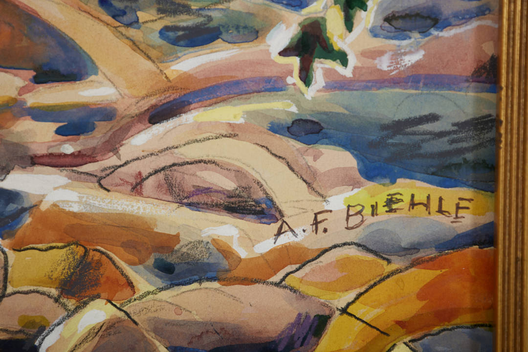 Creek in the Forest by August Frederick Biehle