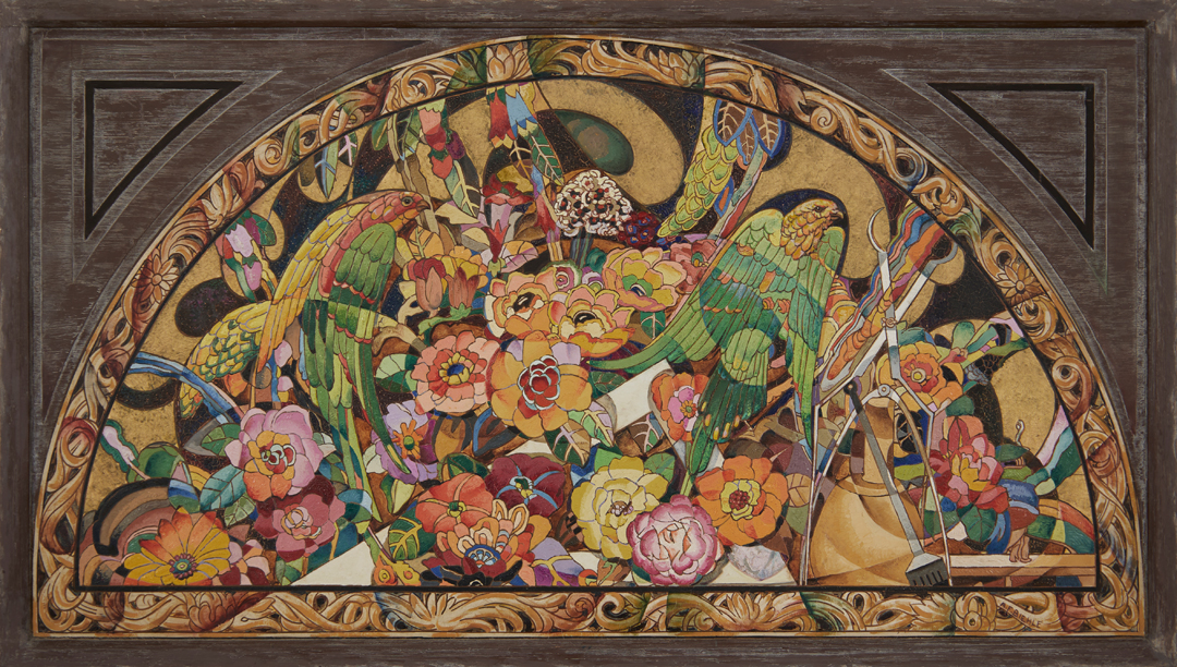 Decorative Mural by August Frederick Biehle