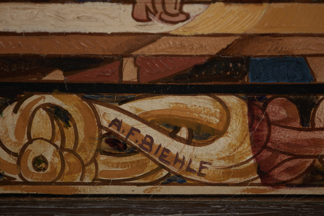 Decorative Mural by August Frederick Biehle