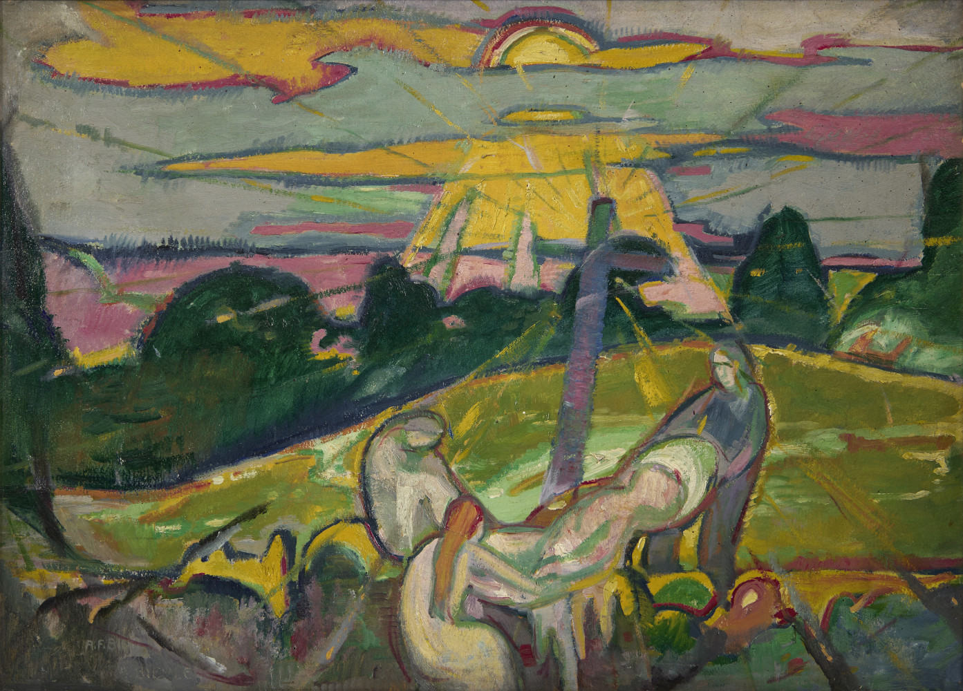 The Deposition by August Frederick Biehle