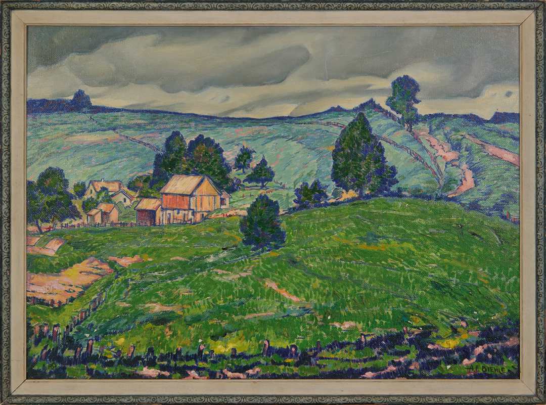 Farm in Berlin Heights by August Frederick Biehle