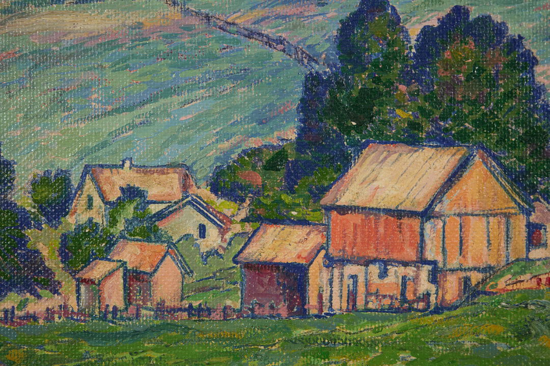 Farm in Berlin Heights by August Frederick Biehle