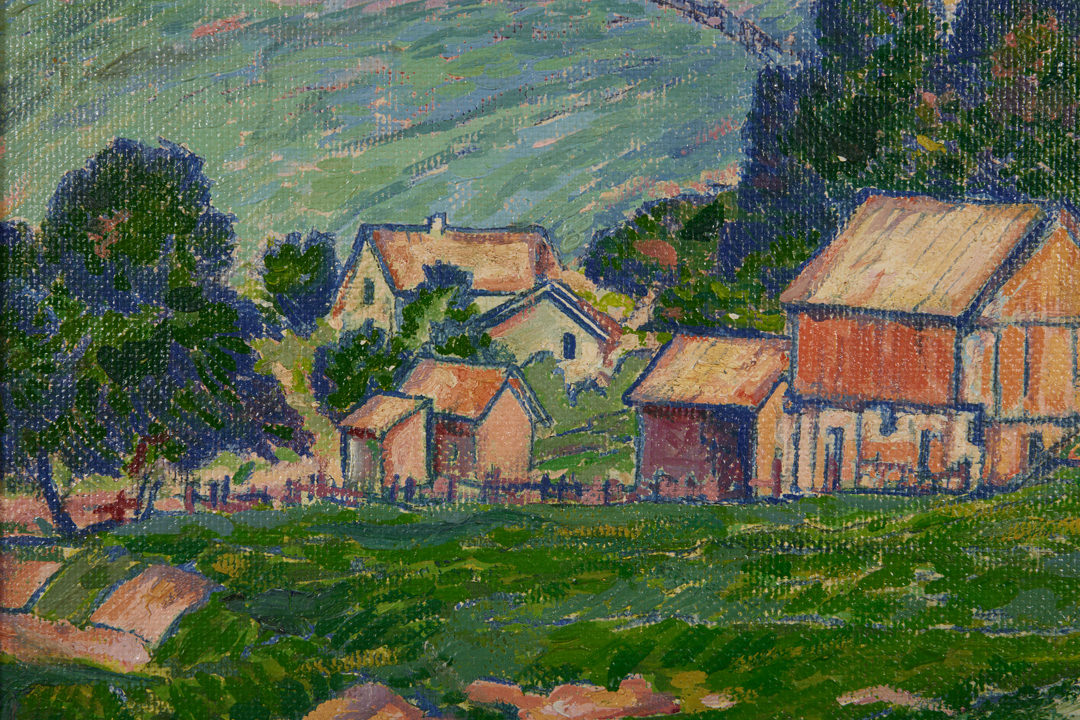Farm in Berlin Heights by August Frederick Biehle