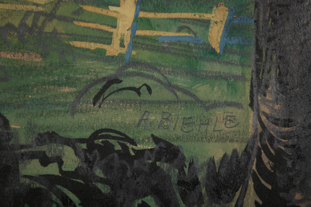 Farm Landscape, Zoar by August Frederick Biehle