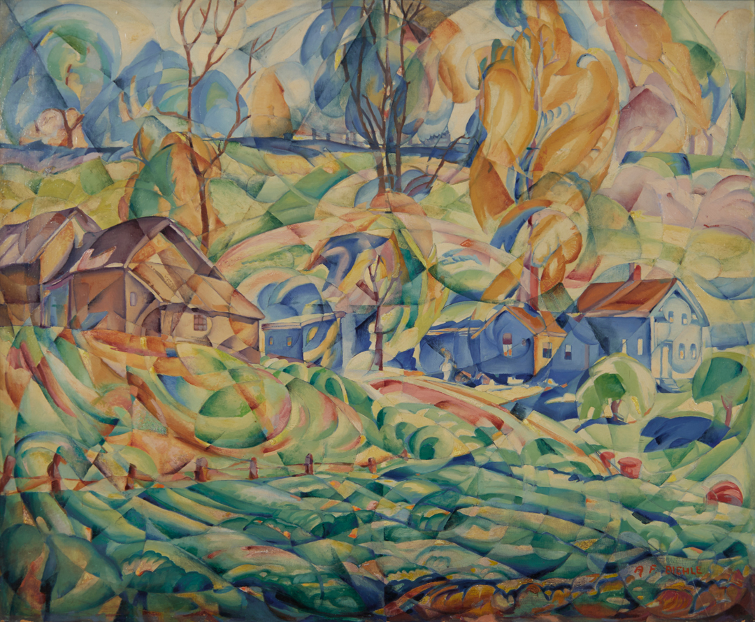 Farm near Canal Road by August Frederick Biehle