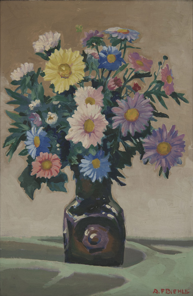 Flower Still Life by August Frederick Biehle