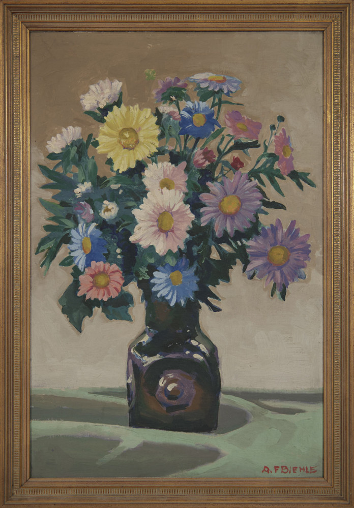 Flower Still Life by August Frederick Biehle