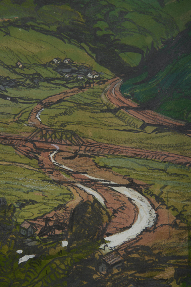 Landscape in West Virginia by August Frederick Biehle