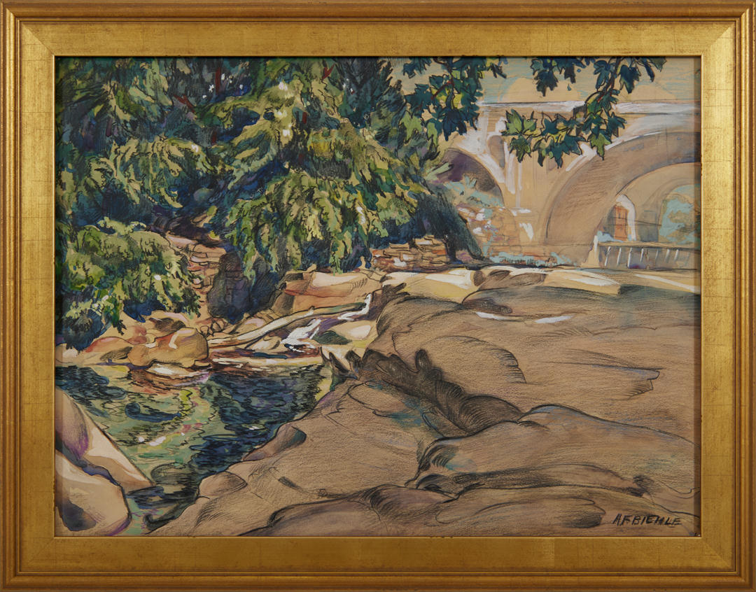 Meredith Falls, Berea by August Frederick Biehle