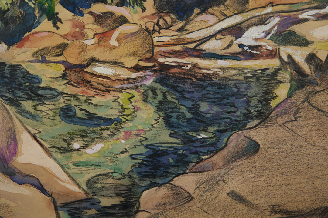 Meredith Falls, Berea by August Frederick Biehle