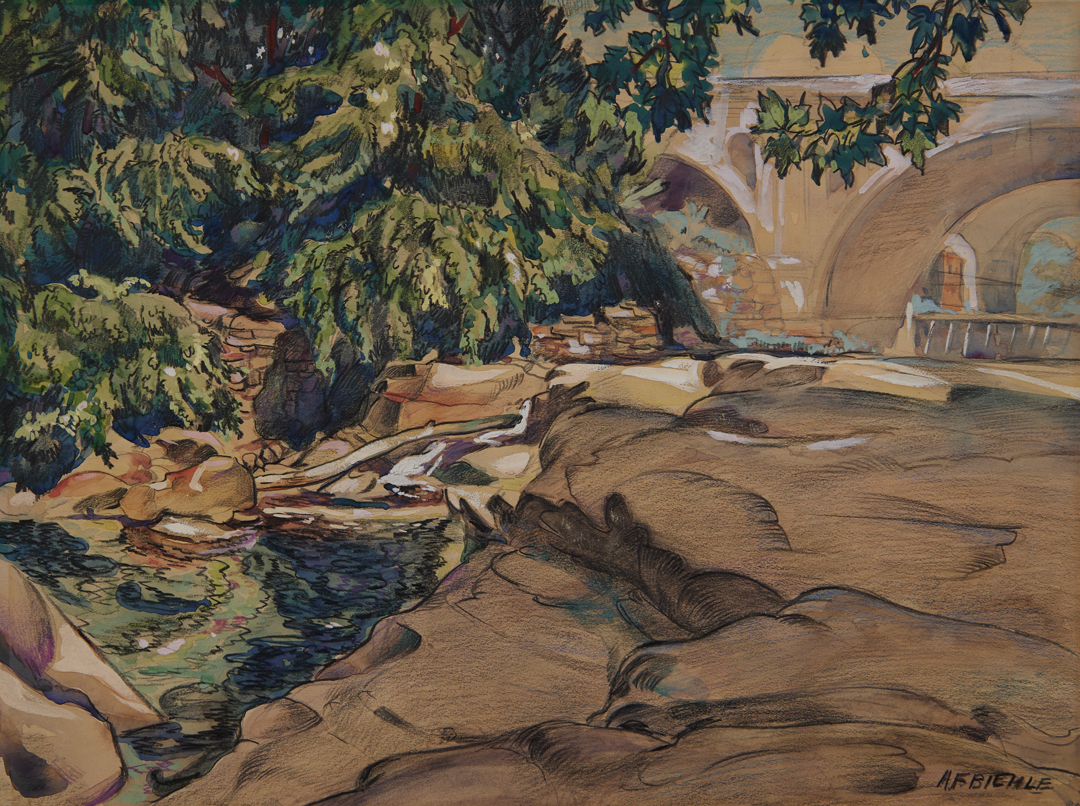 Meredith Falls, Berea by August Frederick Biehle