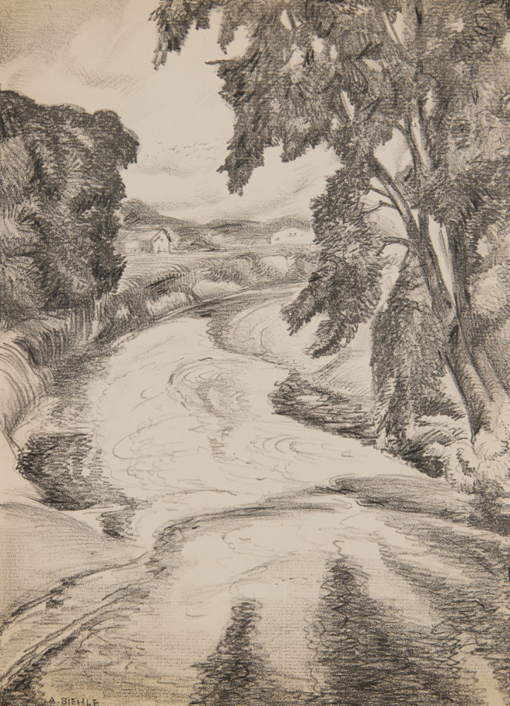 Ohio Canal by August Frederick Biehle