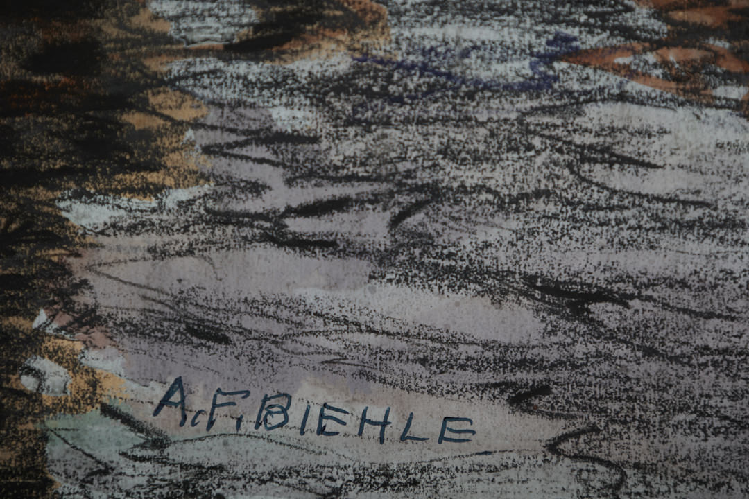 Republic Steel on the Cuyahoga River by August Frederick Biehle