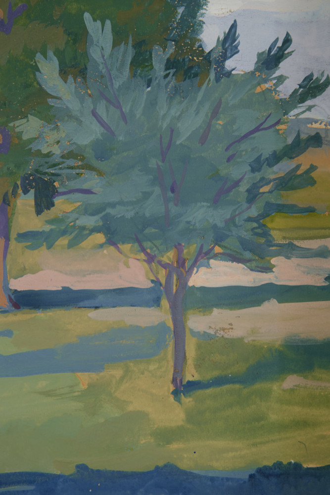 Road through Berlin Heights by August Frederick Biehle