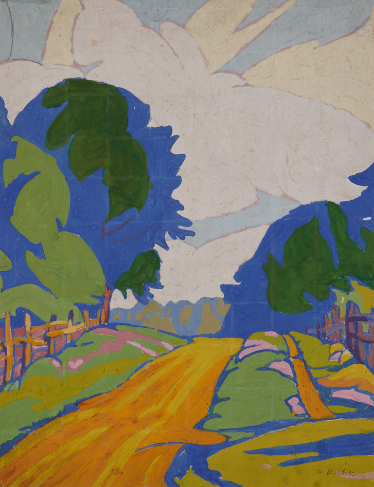 Road to Berlin Heights by August Frederick Biehle