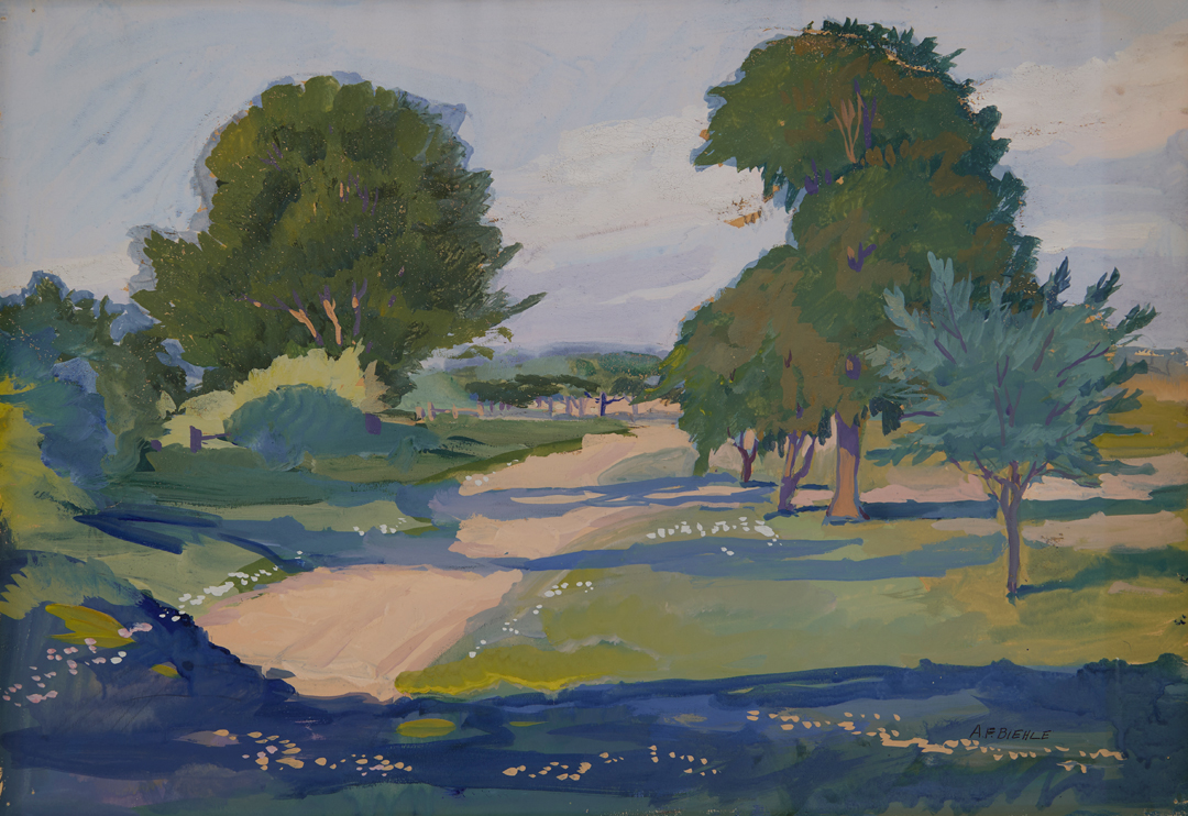 Road through Berlin Heights by August Frederick Biehle
