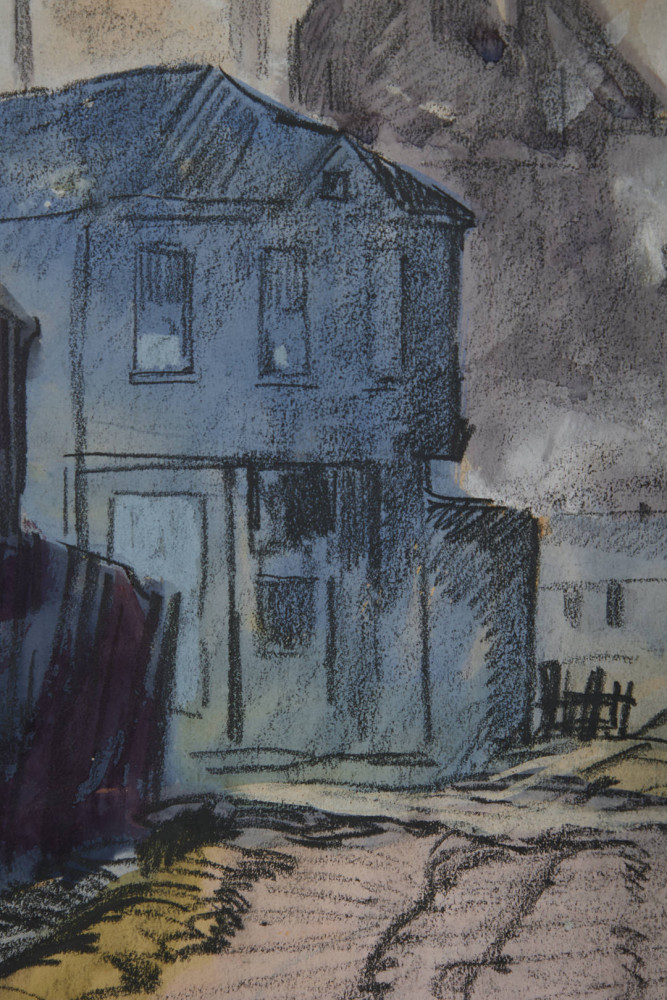 Scranton Road in the Flats by August Frederick Biehle