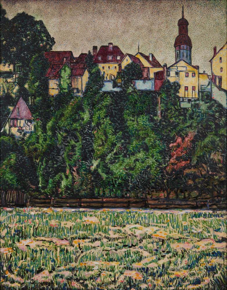 Scene in Southern Germany by August Frederick Biehle