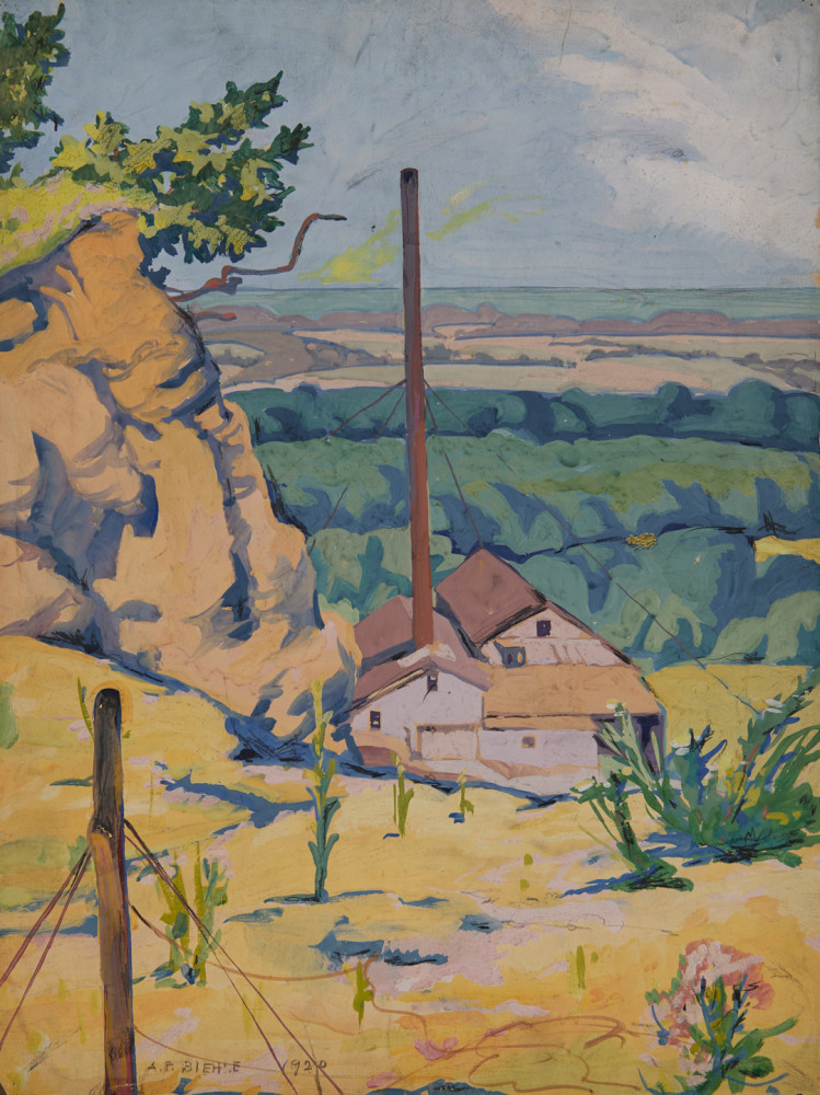 Stone Quarry, Berlin Heights by August Frederick Biehle