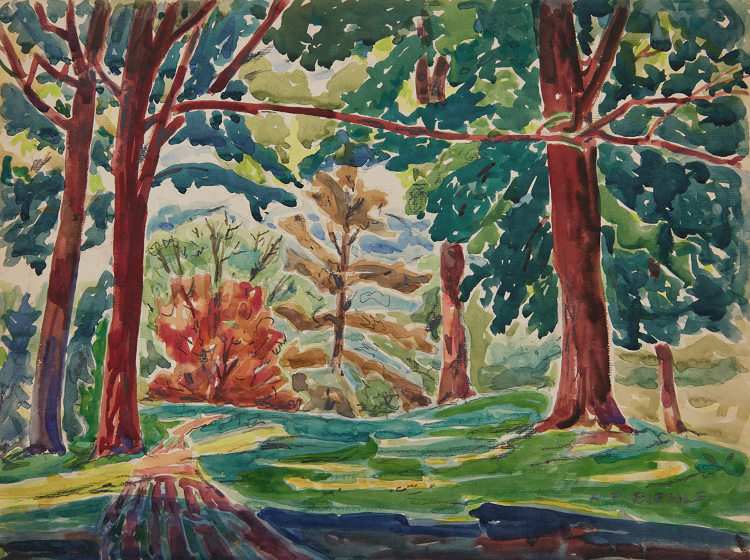 Through the Trees by August Frederick Biehle