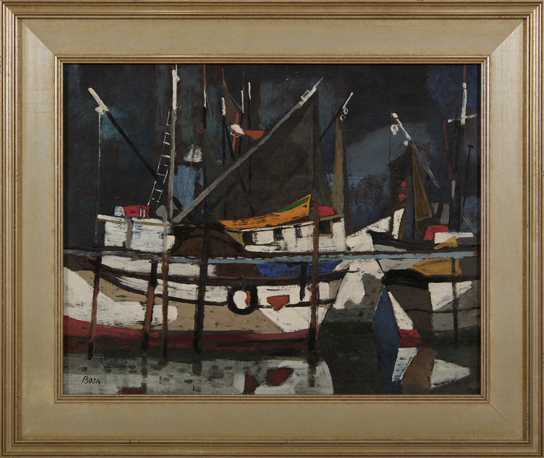 Boat Dock by Louis Bosa