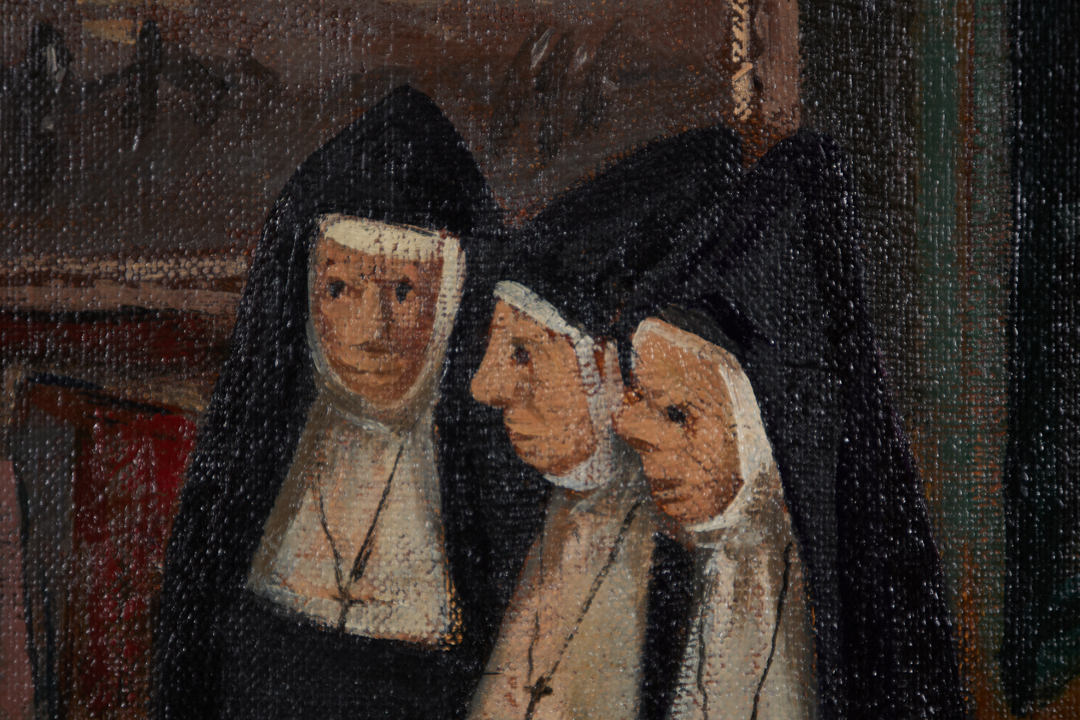 Nuns in My Studio by Louis Bosa