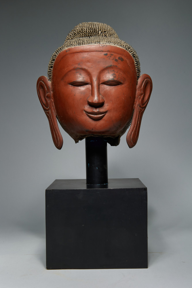 Buddha Head of the Shan (Tai Yai) Style by Burmese School