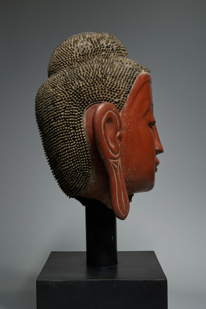 Buddha Head of the Shan (Tai Yai) Style by Burmese School