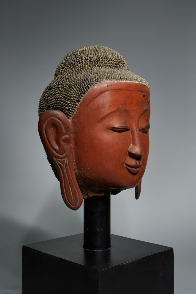 Buddha Head of the Shan (Tai Yai) Style by Burmese School