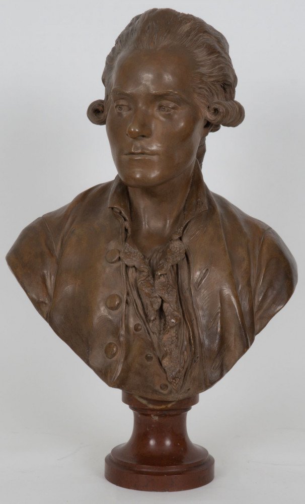 Bust of a Young Gentleman by 18th Century French School