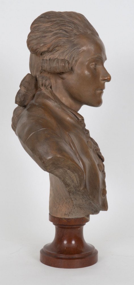 Bust of a Young Gentleman by 18th Century French School