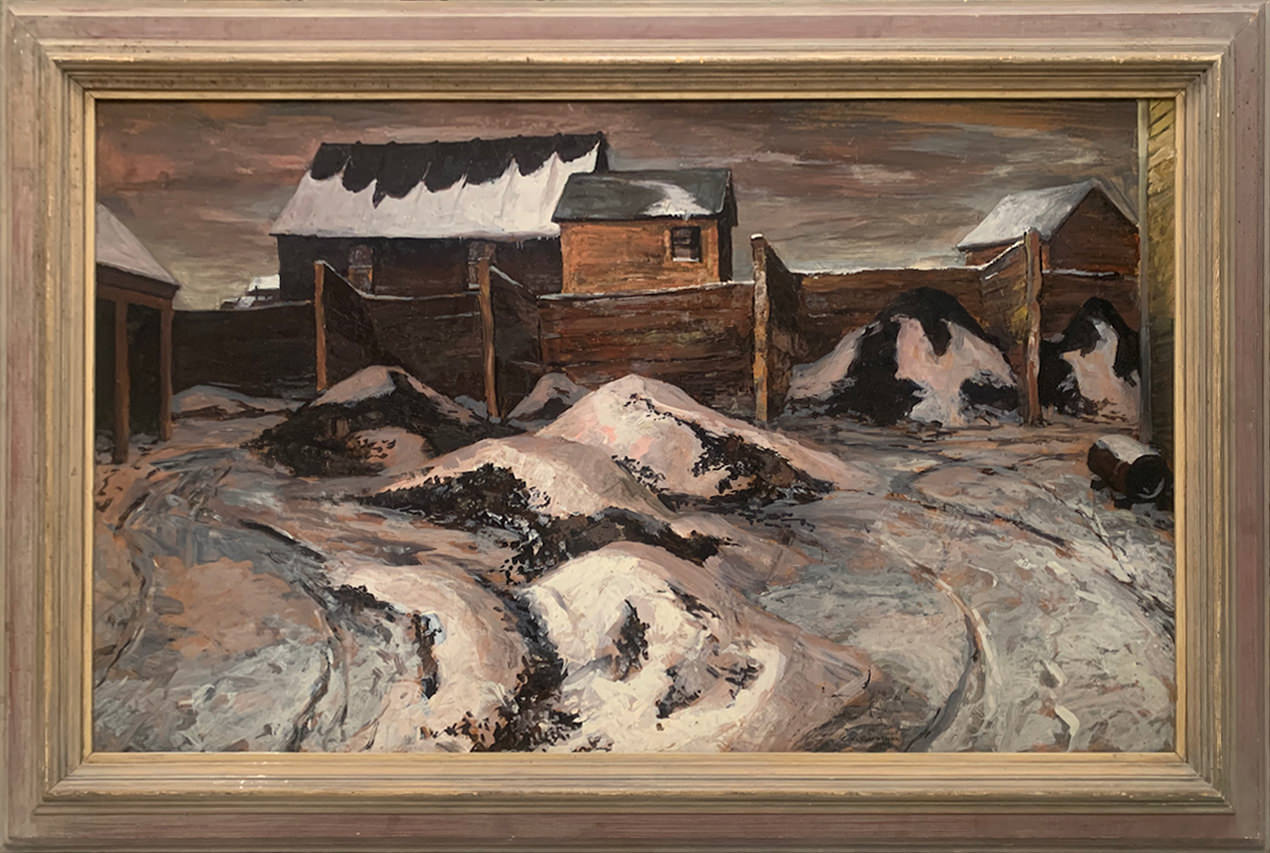 Willoughby Coal Yard by Carl Frederick Gaertner