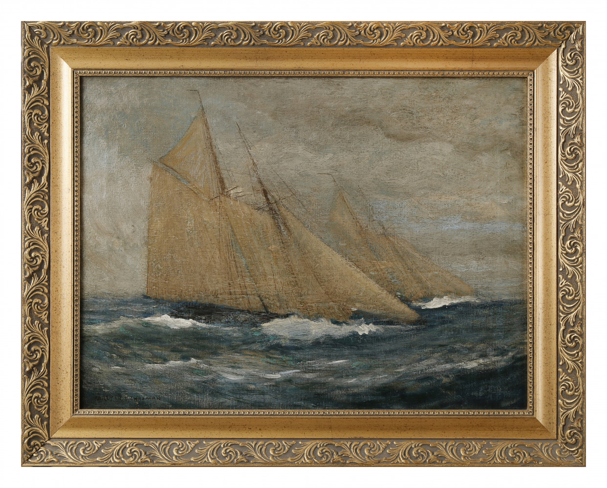Racing in Heavy Weather by Carlton Theodore Chapman