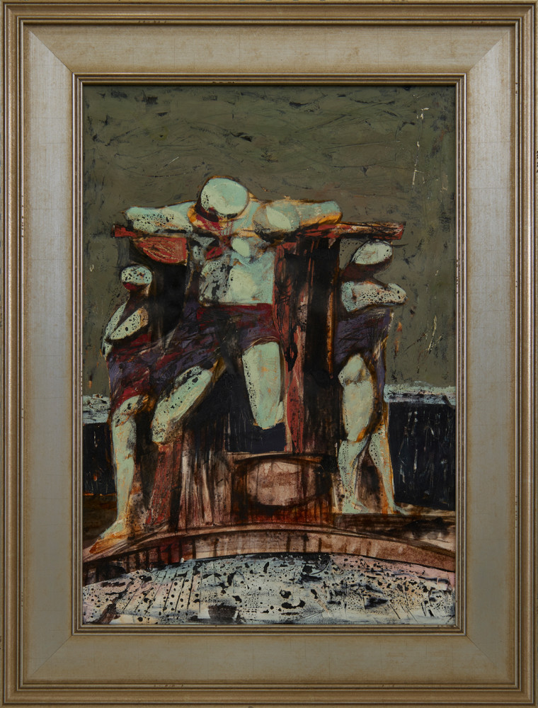 Crucifixion by Robert Carroll