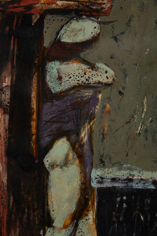 Crucifixion by Robert Carroll