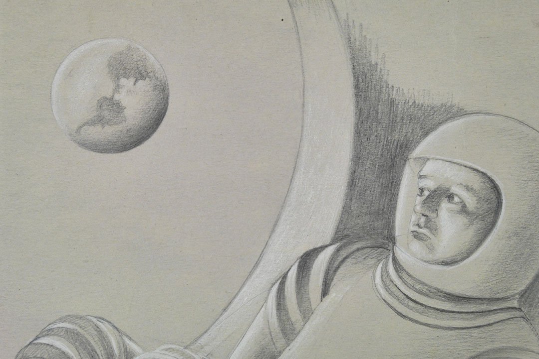 The Astronaut by Clarence Holbrook Carter