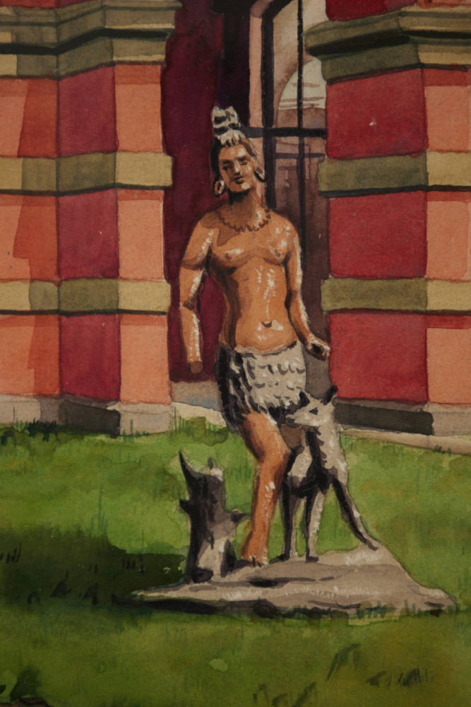 Erie Station, Elmira by Clarence Holbrook Carter