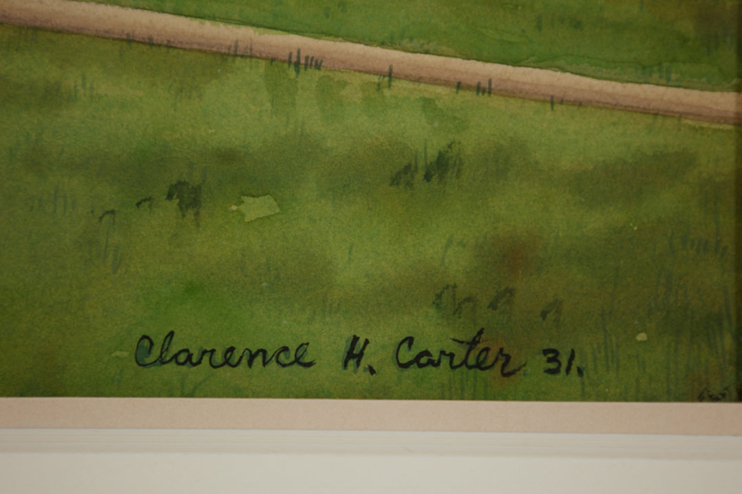 Erie Station, Elmira by Clarence Holbrook Carter