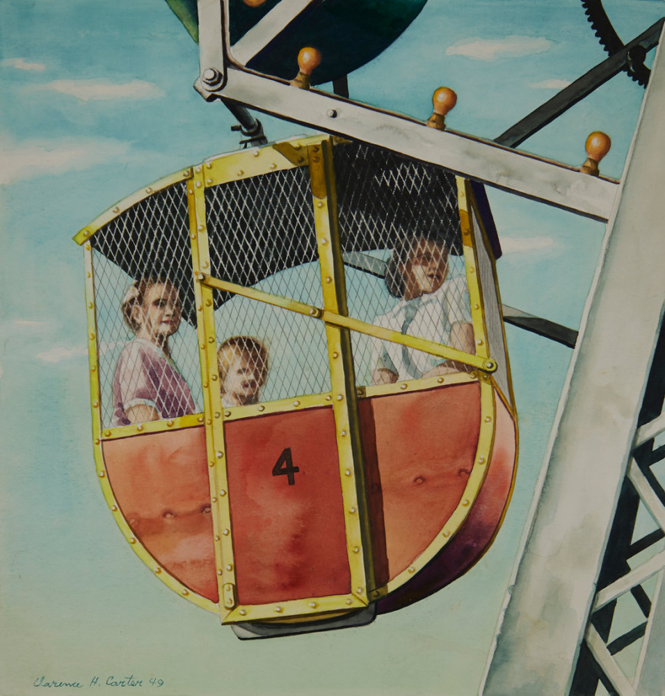 Squirrels in a Cage by Clarence Holbrook Carter