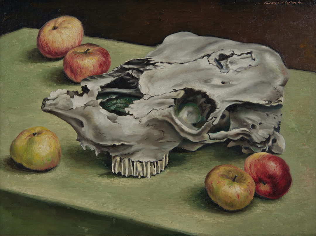 Still Life with Apples by Clarence Holbrook Carter